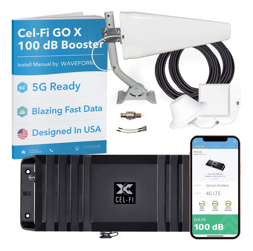 Cel-fi Go X G32 | Amplificador De Teléfono Para El Hogar .