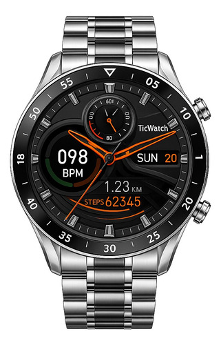 Relógios Inteligente Prata Smartwatches Resistente Bluetooth Prata Prata Prata