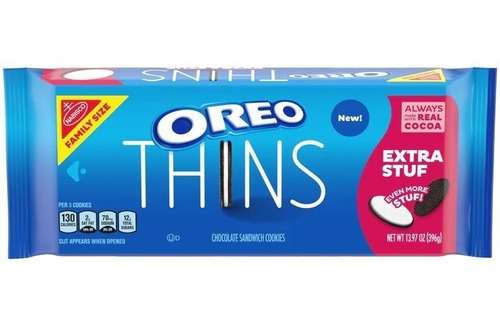 Oreo Thins Extra Stuf 396g