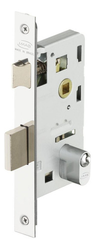 Fechadura Imab Maquina Avulsa Externa 40mm Cilindro Cromada