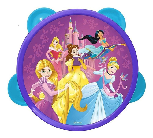 Pandeiro Infantil Etitoys Das Princesas