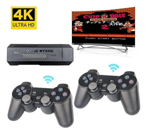 Práctico Stick Para Videogame Retro X2 Plus Integrado De