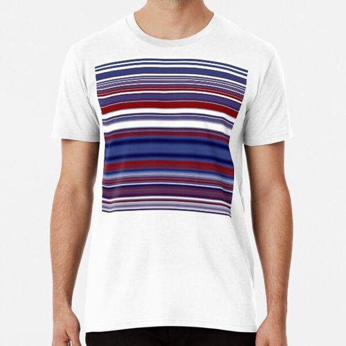 Remera Red White And Blue Algodon Premium 