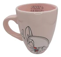 Comprar Taza Pinky Y Cerebro De Cerebro Rosa Ceramica