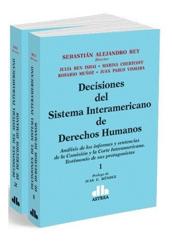 Decisiones Del Sistema Interamericano De Der. Hum. - 2 Tomos