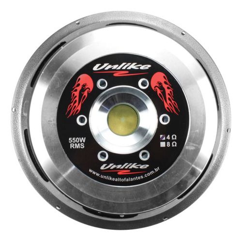 Médio Grave Woofer 12 Pol 550w Rms 4 Ohms Unf129r4 - Unlike