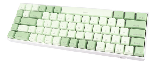Teclado Mecânico Com Luz De Fundo Dinâmica Rgb Sem Fio De 68