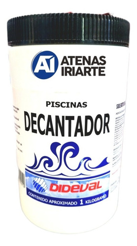 Decantador Clarificador Agua Piscina 1kg Dideval