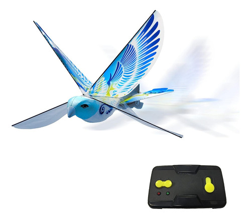 Pájaro Volador Con Control Remoto Batería Recargable