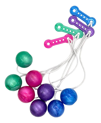 6 Novedad Swing Bump Ball En Una Cuerda Habilidades Motoras
