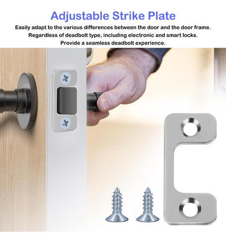 Ajuste De Golpe De Puerta Ajustable Para Cerrojos Y Cerradur