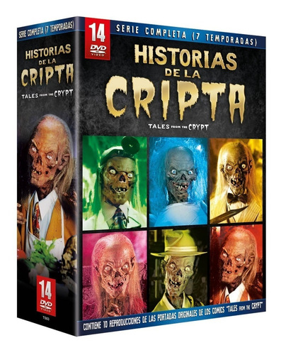 Dvd Tales From The Crypt Cuentos De La Cripta Serie Completa