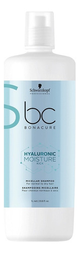 Shampoo Micellar Hidratante Hyaluronic Moisture Kick X1000ml