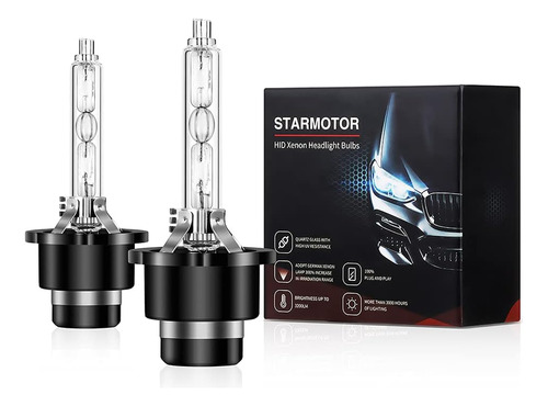 Bombilla Para Faros Delanteros D2s Diamond White Hid, C...