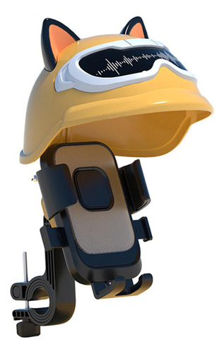 Soporte Para Teléfono De Motocicleta Con Cubierta Estilo F