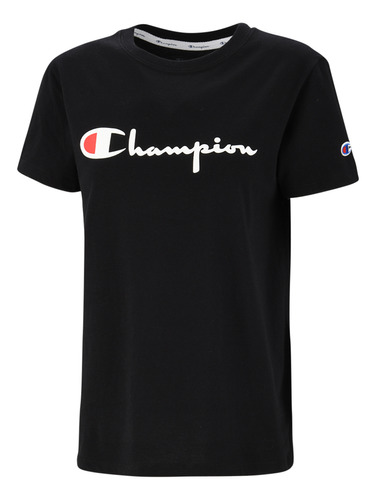 Remera Champion Logo Chmcogt18h01006 Mujer