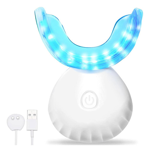 Luz Led Blanqueadora De Dientes Eoicceoh 16 Bombillas Usb