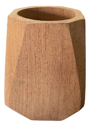 Mate Hexagonal De Madera