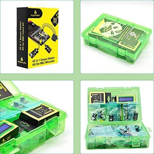 Keyestudio Kit De Inicio De 45 Sensores Para Bbc Microbit V2