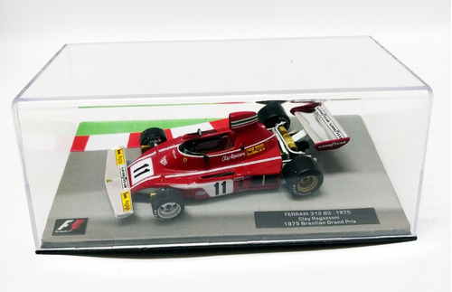 Ferrari 312 B3 1975 Clay Regazzoni  Gp Brasil 1/43 Altaya 