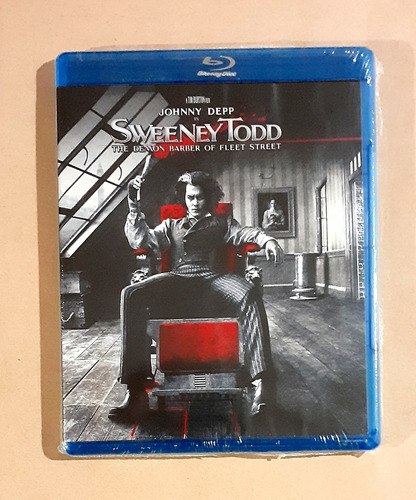 Sweeney Todd (2007 - Tim Burton) Imp/nueva Blu-ray Original