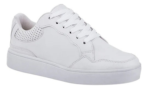 Tenis Blanco Y Zapato Negro Escolar Niña Dúo 108