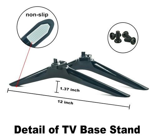 Soporte Base Tv Hisense 58r6e3 58 Fhd Led Smart