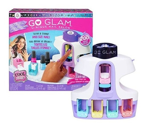 Go Glam Nail Stamper Impresora De Uñas De Lujo Portátil Spin