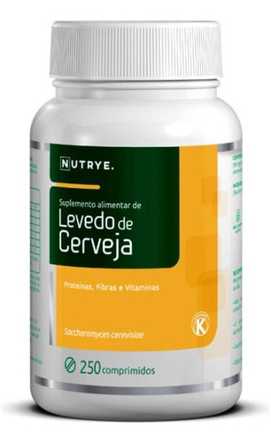 Levado De Cerveja Complexo B E Vita A E C 250 Comprimidos Sabor Neutro