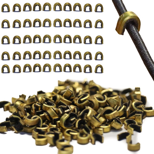 Nock Points (50 Nocks) - Nock De Sujeción De Latón Para Tiro
