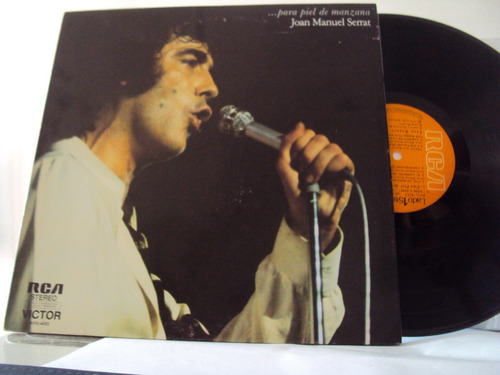 Vinilo Lp 198 Para Piel De Manzana Joan Manuel Serrat