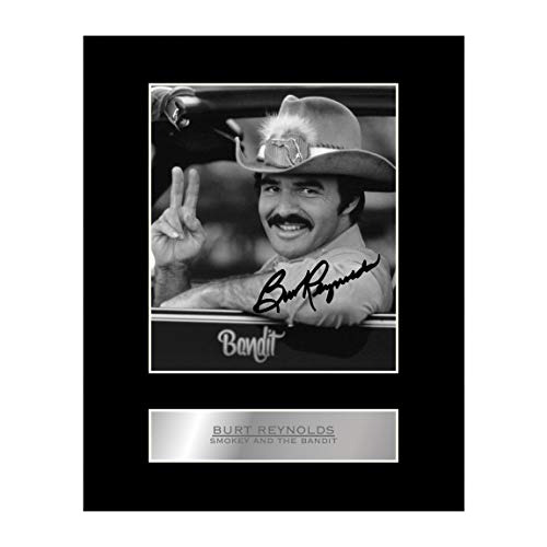 Burt Reynolds Signed Mounted Photo Display Smokey And T...