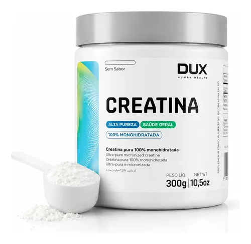 CREATINA MONOHIDRATADA PURA 300G — DUX HUMAN HEALTH