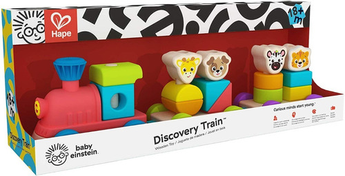 Hape: Discovery Train Tren Madera - Original - Woopy