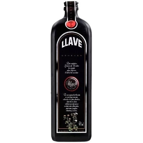 Dry Gin Llave Black X 700cc