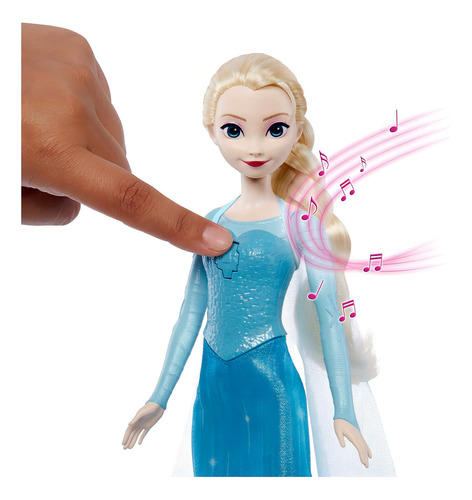 Muñeca Elsa Canciones Mágicas De Frozen