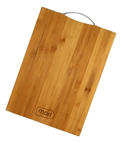 Tábua De Bambu Com Alça Em Aço 25x35cm Mr1055 - Mori