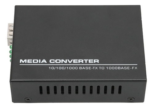 Convertidor Medio Ethernet Fibra Conversion Fotoelectrica