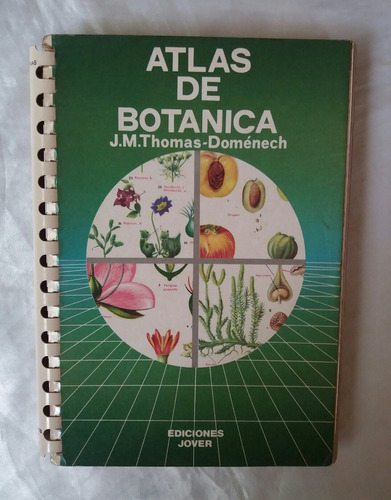 Atlas De Botanica J M Thomas Domenech Libro Original Oferta