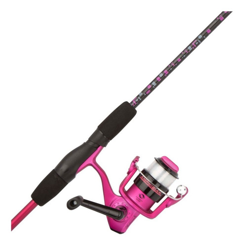 Combo Pesca Spinning Shakespeare  Amphibian Niña Rosado