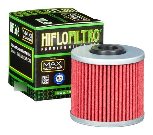 Filtro De Óleo Hiflofiltro Kymco Downtown 300 300i Hf-566