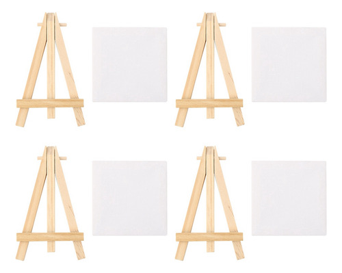 Juego De Minicaballetes De Madera De Drawing Craft Para Pint
