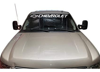 Calcomania  Parabrisas Chevrolet Silverado 