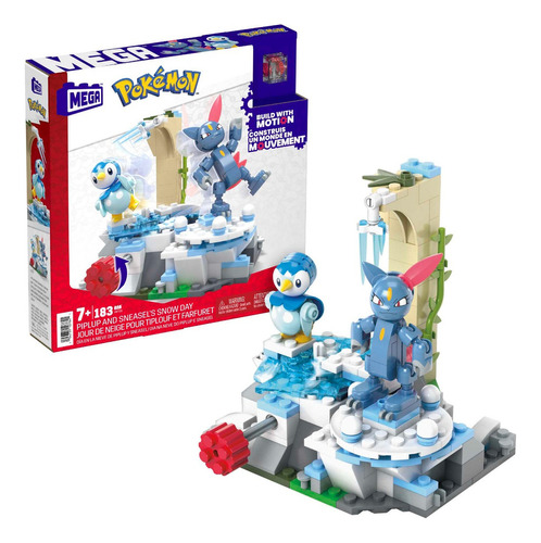 Juguete Mega Construx Pokemon Piplup Y Sneasel