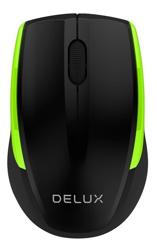 Mouse Óptico Delux Inalámbrico Ergonómico Eusipleural M321gx