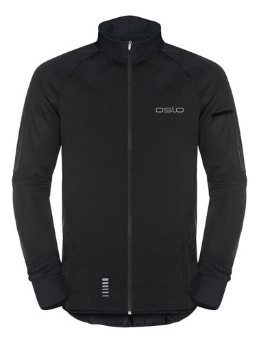 Campera Deportiva Frisada Hombre Running Ciclismo Oslo