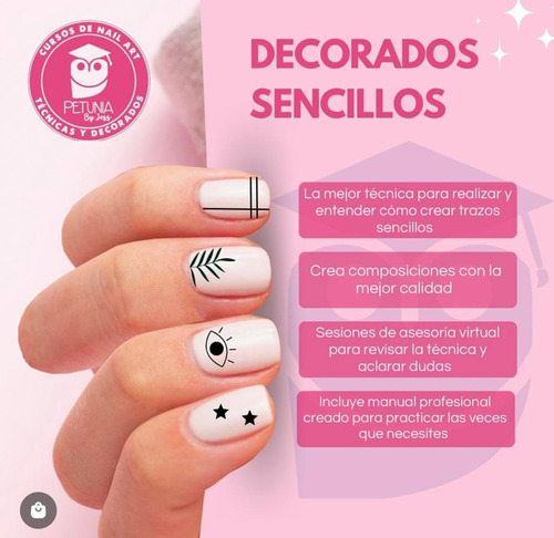 Kit Uñas Curso Para Aprender Decorados Sencillos