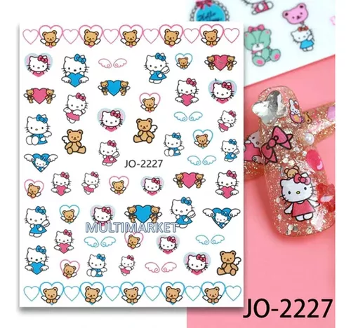 Stickers Para Unas Hello Kitty