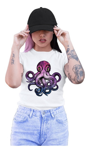 Playeras Ultima Moda Juvenil Para Dama Modelos Unico Kraken