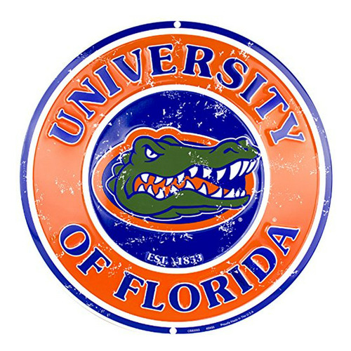 Cartel Metálico Florida Gators Florida 12 